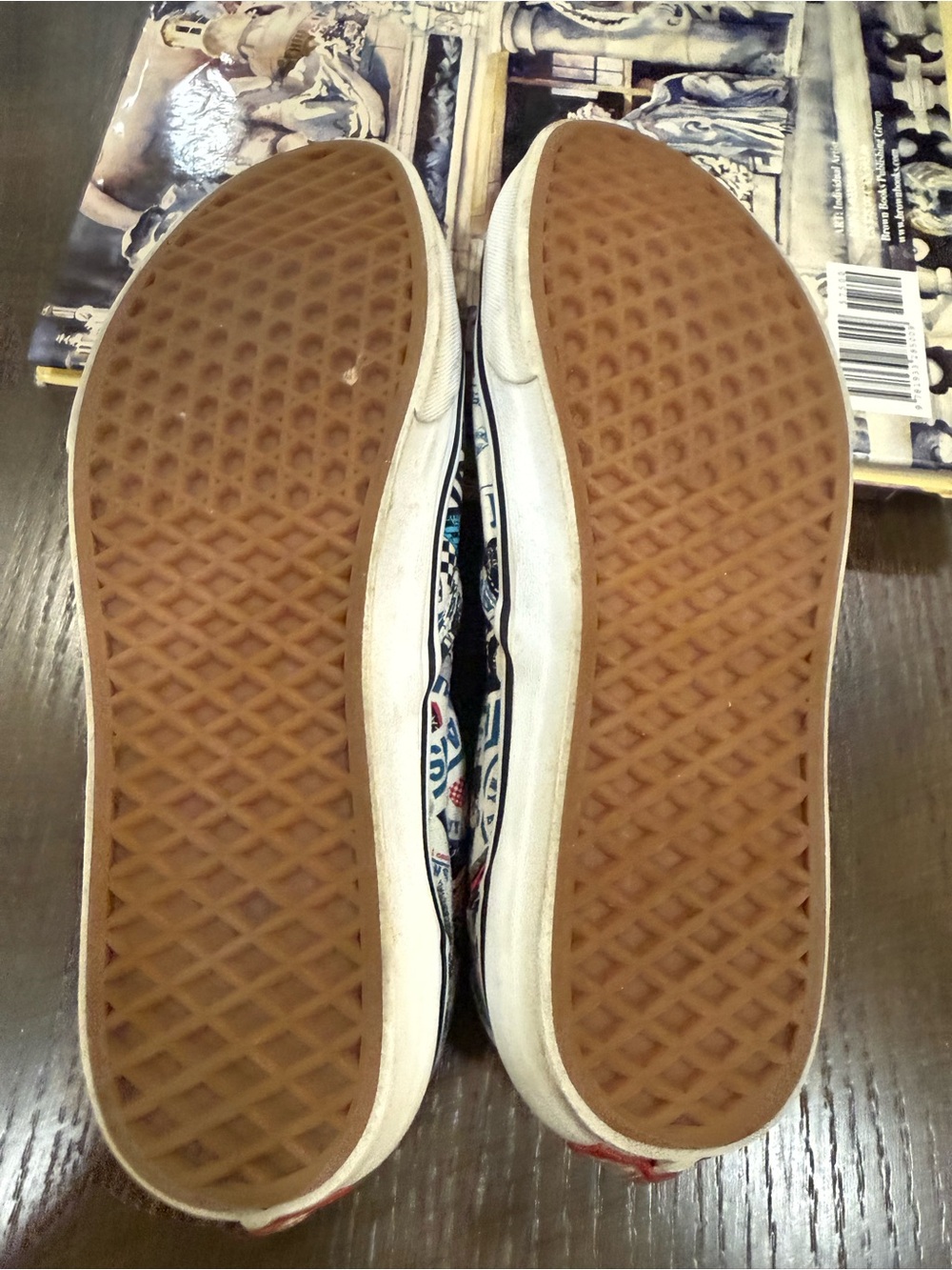 Rare Vans BMX Mash-Up Stickers Slip-On Sneakers - Picture 6 of 12